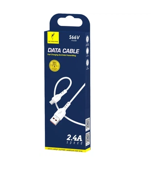 Кабель SkyDolphin S66V USB - micro USB (M/M), 1 м, Білий (SDUSB-000651)