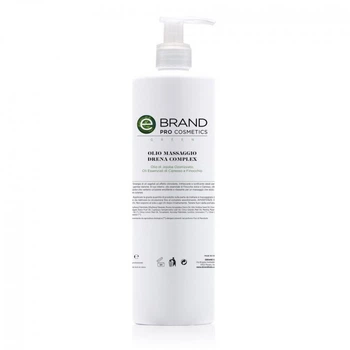 Дренирующее массажное масло с экстрактом фенхеля Ebrand Olio Massaggio Drenante 500мл