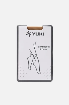 Шкарпетки капронові жіночі YUKI бежевий One size ЦБ-00275797