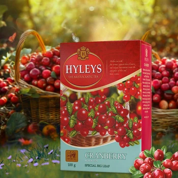 Чай Hyleys Клюква черный цейлонский 100г