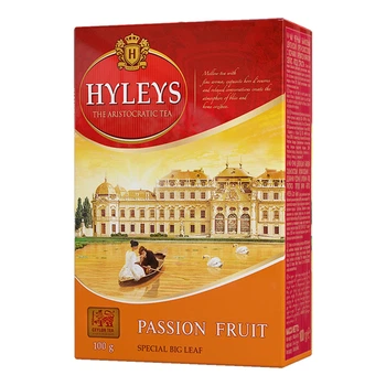 Чай Hyleys Плод Страсти черный крупнолистовой с маракуей 100 г