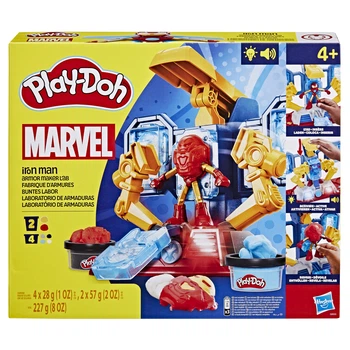 Zestaw kreatywny z masą plastyczną Hasbro Iron Man (G0035)