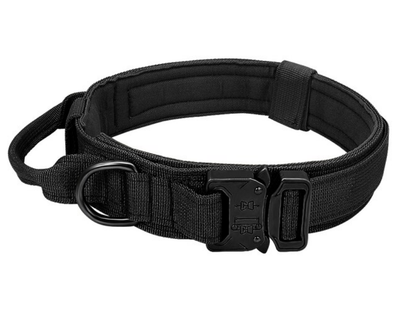 Тактический ошейник Primo DOG для собак, размер М (38-47см) - Black