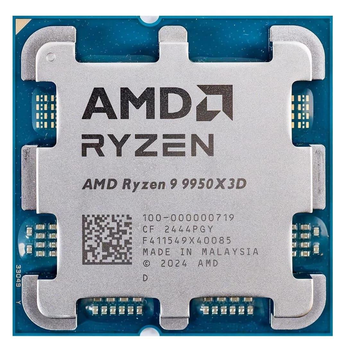 Процесор AMD Ryzen 9 9950X3D (100-000000719) (Socket AM5, 32T, 5.7 ГГц, Tray)