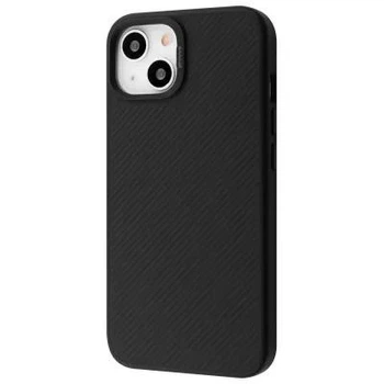 Чехол карбоновый Force Armor Case with Magnetic Ring iPhone 13 Black