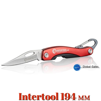 Нож универсальный Intertool 194 мм складной HT-0596 (HT-0596)