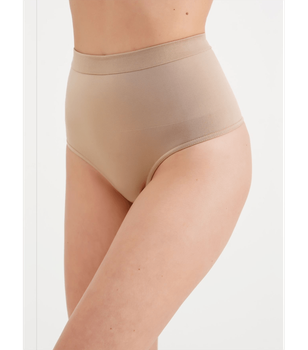 Моделирующие трусики-стринги GIULIA String High Waist Modelling - Giulia - STRING HIGH WAIST MODELLING - L/XL - Beige