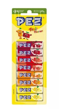 Фруктовые конфеты ПЕЦ PEZ Fruit Flavours 8 шт запаски 68 г