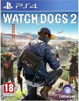 Гра PS4 Watch Dogs 2 (Blu-ray диск) (3307215966648)