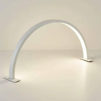 Бестеневая настольная LED лампа-полумесяц HD-40х (40 см) на 50 Вт. для освещения Белый