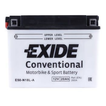 Аккумуляторы для мотоциклов EXIDE Moto 6CT 20Ah R+ E50-N18L-A