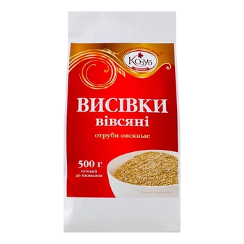 Отруби овсяные 500г Козуб