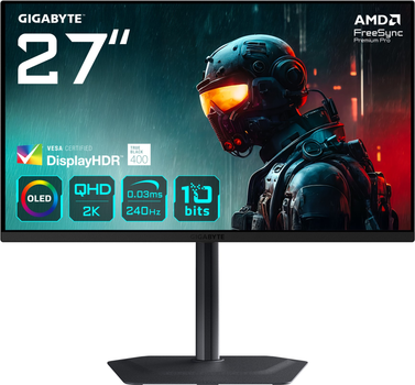Монітор 27" Gigabyte MO27Q2 Gaming Monitor