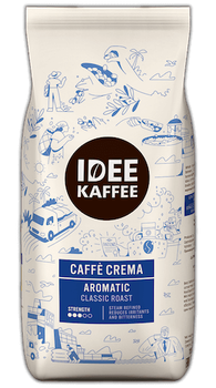 Кофе J.J. Darboven Idee Kaffee Cafe Crema в зернах, 1 кг