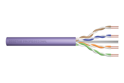 Вита пара Digitus CAT 6 U-UTP AWG 23/1 LSZH-1 фіолетовий 305 м (DK-1613-VH-305)