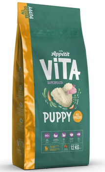 Sucha karma dla psów Comfy Appetit Vita Superfood Pappy All Breeds Lamb 12 kg (5905546342148)
