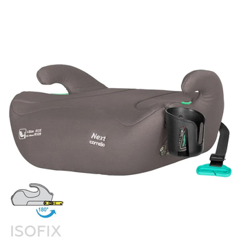 Автокрісло-бустер Carrello Next Isofix з підсклянником, Sandstone Beige