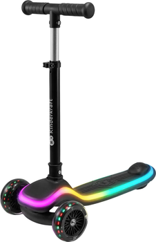 Самокат KinderKraft Raket Black з підсвічуванням (00-00305314)