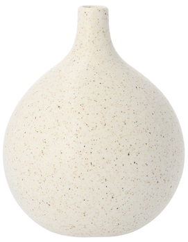 Wazon dekoracyjny HOMLA Novo okrągły w kropki 15 x 21 cm (5904183814148)