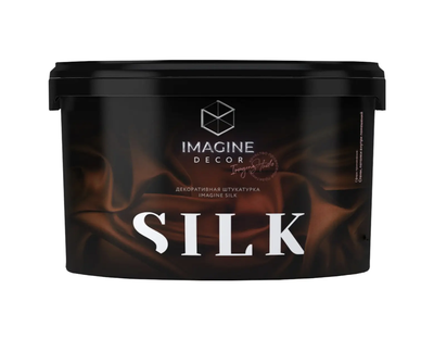 Декоративная штукатурка перламутровая Imagine Decor "Silk" мокрый шелк 5 л