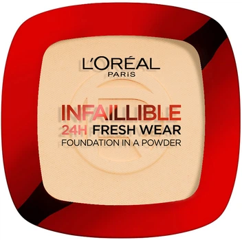 Компактная крем-пудра для лица L’Oreal Paris Infaillible 120 9 г (3600523951444)