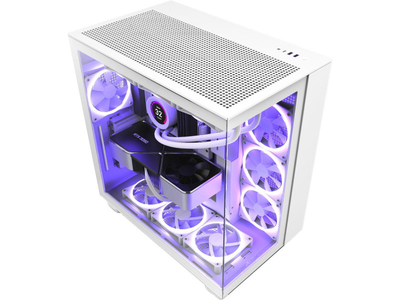 Корпус NZXT H9 Flow Matte White (CM-H91FW-01)