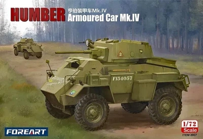 Збірна модель 1/72 британський бронеавтомобіль Humber Mk.IV Foreart 2007