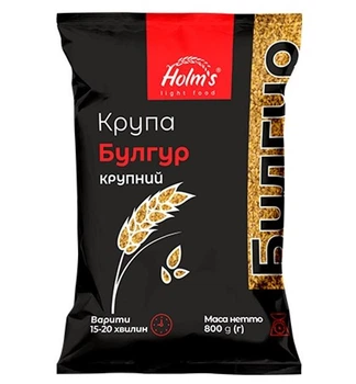 Крупа булгур HOLM'S light food крупный 800 г