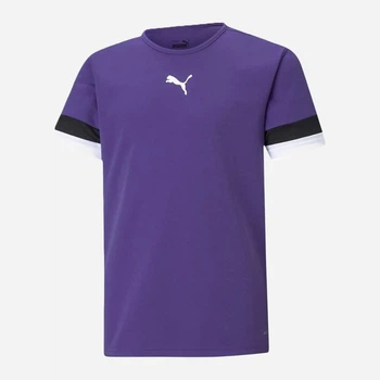 Детская футболка для мальчика Puma Teamrise Jersey Jr 70493810 134-140 см Фиолетовая (4063699210972)