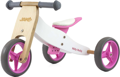 Rowerek biegowy Milly Mally Jake Classic Różowy (5901761127683)