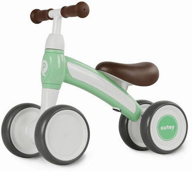 Rowerek biegowy Qplay Pojazd Cutey Retro Zielony (5061047480946)
