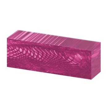 Брусок акриловый Акрил для рукояти ножа 120x40x30 мм Juma Pink Dragon Block