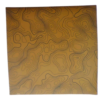 Кайдекс 2мм Topo Coyote Brown (Black Lines) 300х150мм