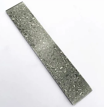 Смуга сталь VG10 Bubble Sandwich Damascus Steel (термооброблена) 220x30x3мм