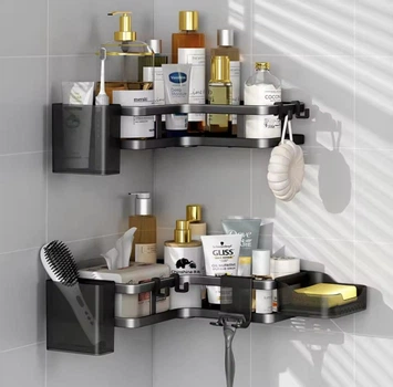 Кутова полиця для ванної кімнати V2 Corner shower caddy 2 шт комплект 4422