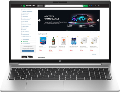 Ноутбук HP ProBook 455 G10 (719F9AV_ITM1) Pike Silver