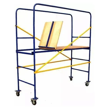 Мини-подмость VIRASTAR (2 м, 0.6х1.85 м) с колесами (25748)