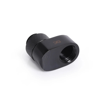 Фітинг Alphacool Eiszapfen 16mm offset piece rotatable Black (17601)