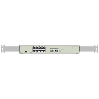 Коммутатор 10 портов управляемый Ruijie Reyee RG-NBS3100-8GT2SFP-P V2 POE L2