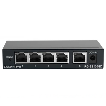 Коммутатор 5 портов неуправляемый Ruijie Reyee RG-ES105GD