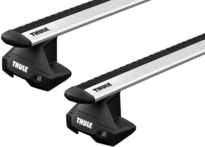 Багажник на гладкий дах Thule Wingbar Evo для Skoda Rapid (mkI)(Spaceback)(хетчбек) 2012-2019 (TH 7113-7105-5166)
