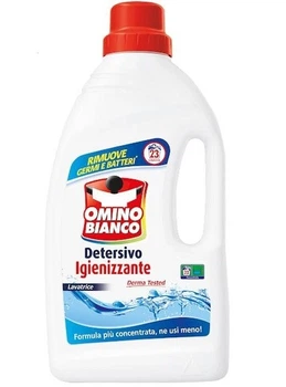 Гель для стирки Omino Bianco Detersivo Igienizzante Антибактериальный 1.15 л 23 стирки