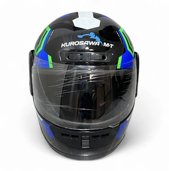 Шолом закритий HF-101 Q275-G Чорний KUROSAWA M-T (Size M )