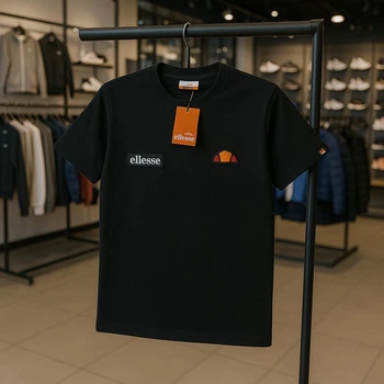 Футболка спортивна чоловіча Ellesse M Чорна (VV-520)