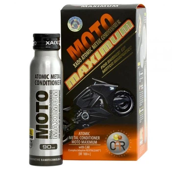 Атомарний кондиціонер XADO MOTO MAXIMUM для мотоциклів 90 мл (ХА 40031)