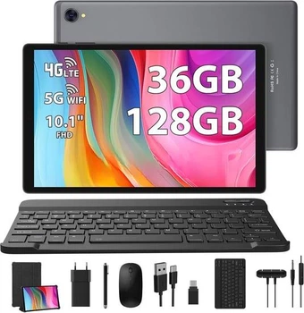 Планшет 10.1" Rushar M820 12+24/128GB LTE 8 ядер Android 14 8000 mAh