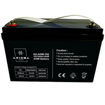 Аккумулятор Axioma Energy AX-AGM-100