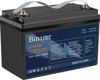 Аккумулятор Binager HS-12.8V100Ah (LiFePo4)