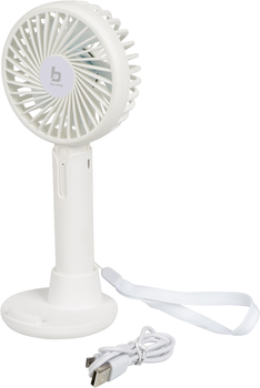 Вентилятор акумуляторний Bo-Camp Portable Fan With Holder White (8520952)