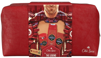 Zestaw dla mężczyzn Old Spice Captain Żel pod prysznic 250 ml + Dezodorant w sztyfcie 50 ml + Balsam po goleniu 150 ml (8700216598927)